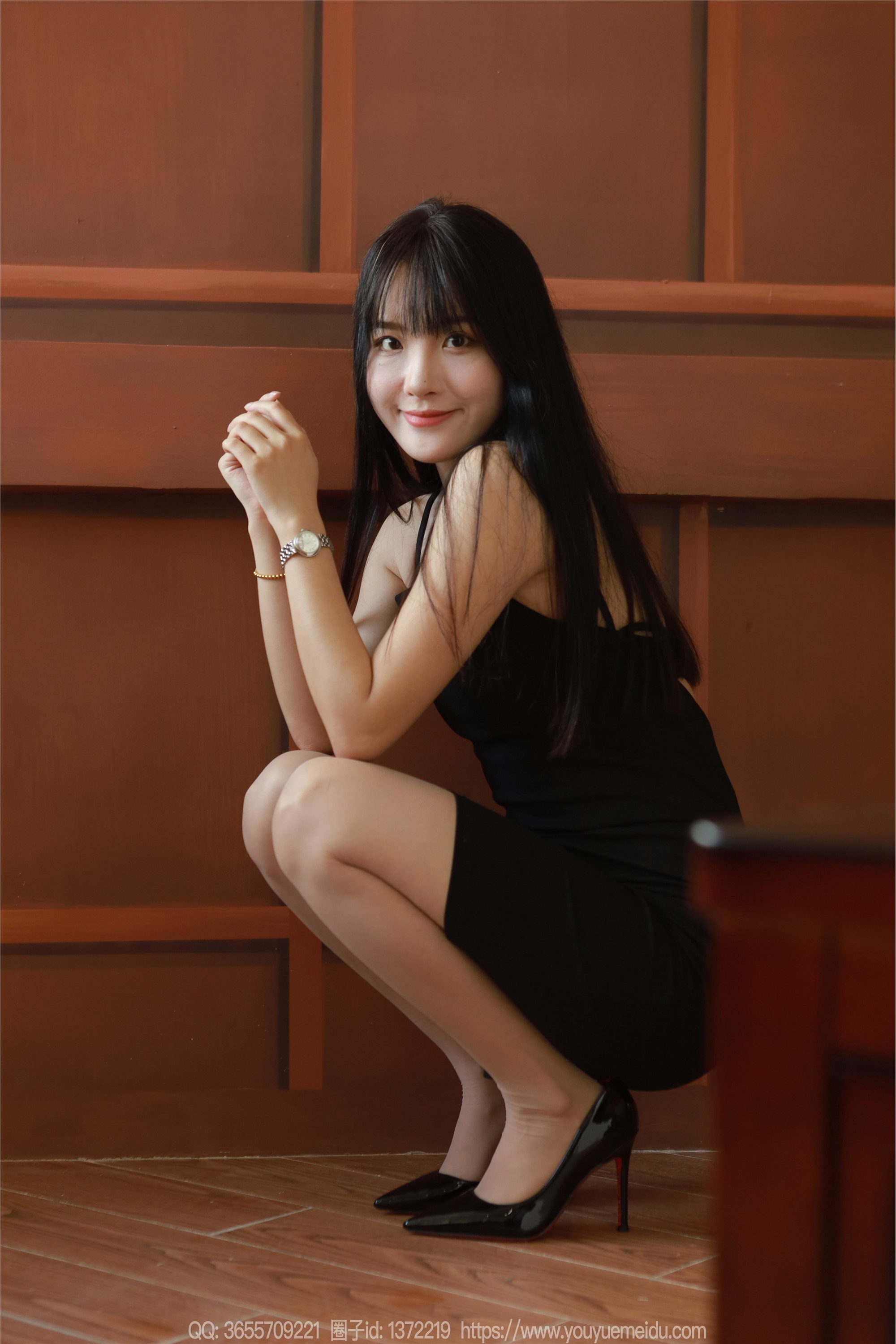 IESS异思趣向  2024.09.22 丝享家 1852 婉萍《黑色礼裙（上）》